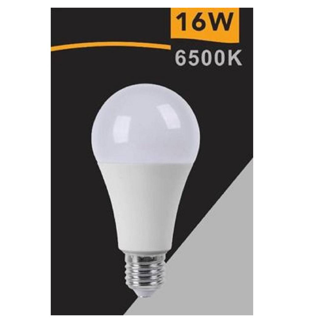 foto del prodotto trade shop lampadina led globo e27 16w luce fredda 6500k calda 3000k naturale 4000k a70 16w bianco freddo 