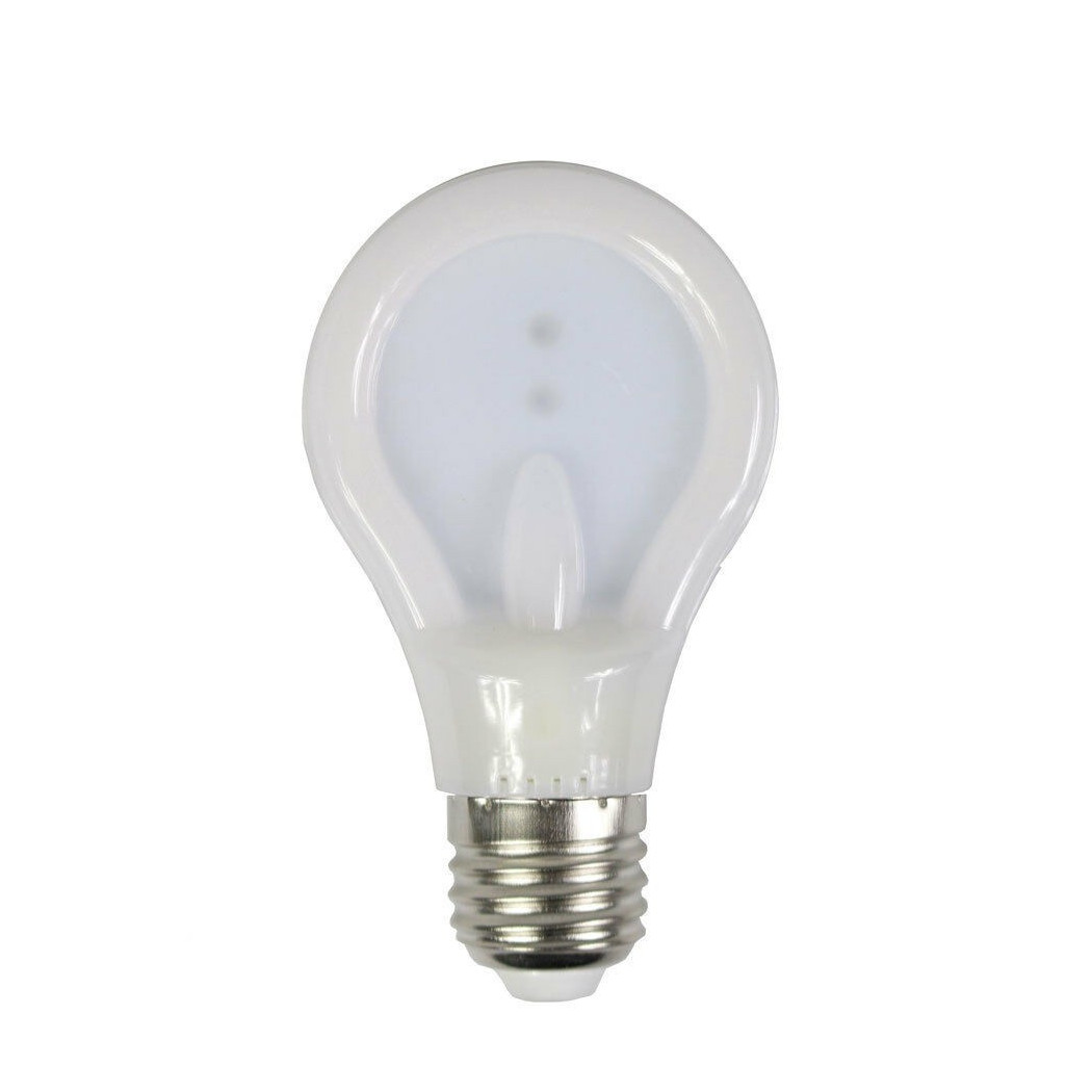 foto del prodotto trade shop lampadina led slim piatta 12w e27 luce 6500k 3000k 4000k illuminazione casa a90 bianco naturale 