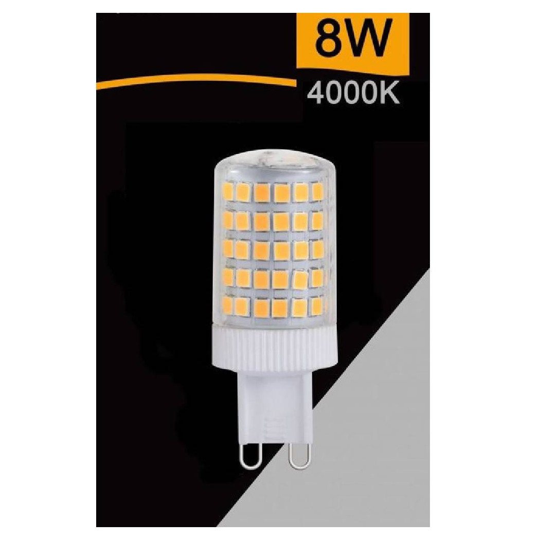 foto del prodotto trade shop lampadina led smd g9 8 watt 880 lm luce calda naturale fredda sparac g9 8w 001 bianco naturale 