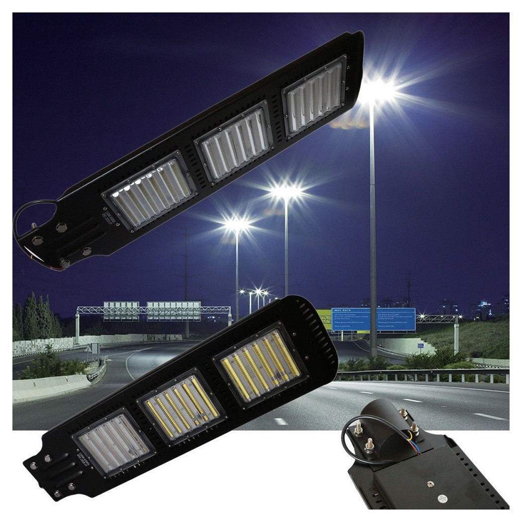 foto del prodotto trade shop lampione faro stradale armatura led 150w luce fredda 6500k 150w 150watt 