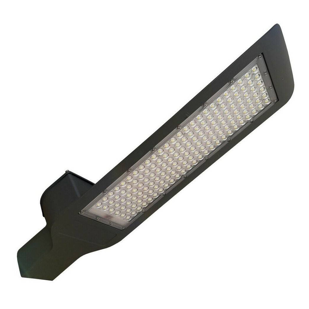 foto del prodotto trade shop lampione stradale faro 180 w 150 led luce bianca 6500k alimentazione 220v 
