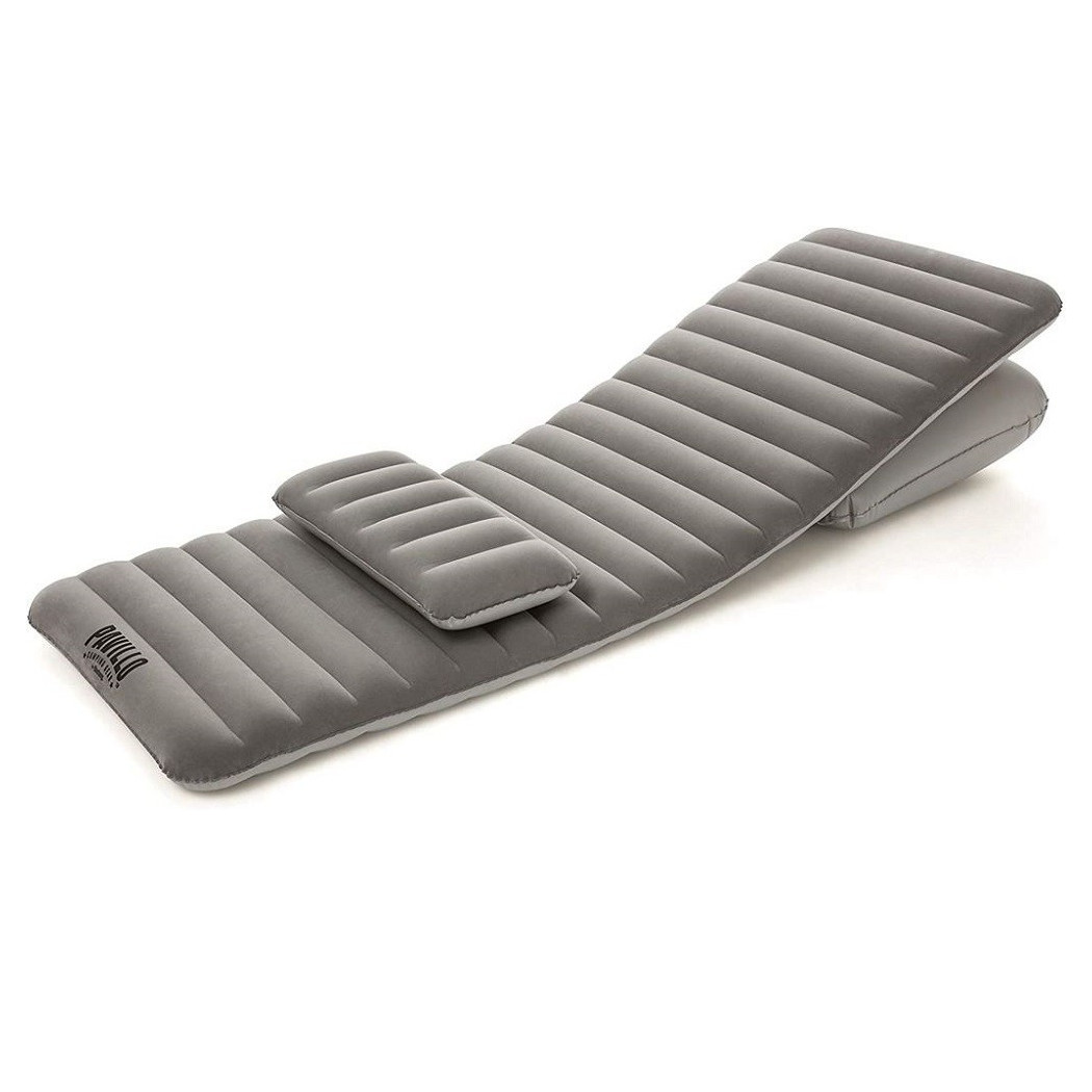 foto del prodotto trade shop letto singolo flexchoice 191x70x10,5 cm materasso da campeggio gonfiabile 67617 