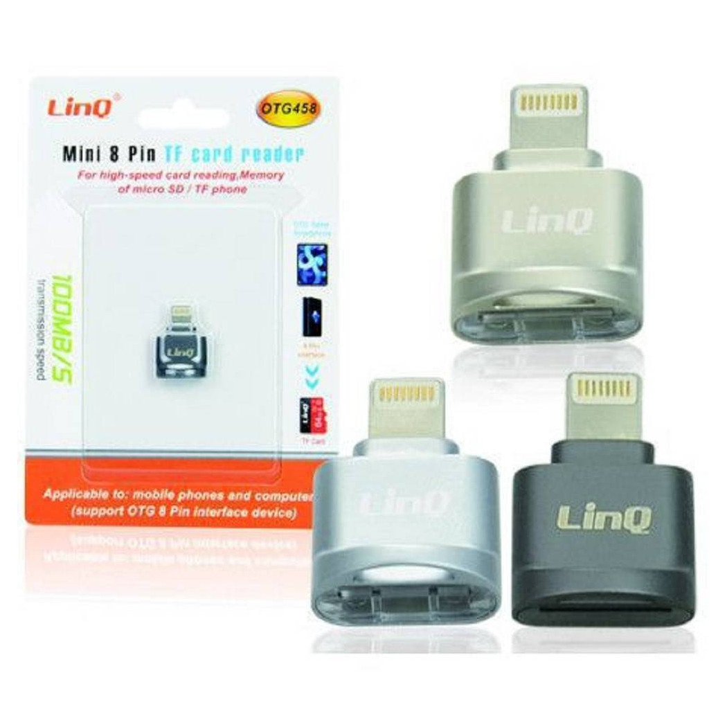 foto del prodotto trade shop lettore di schede micro sd transflash verso lightning velocit 480mbps otg458 