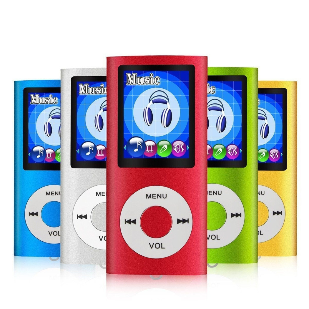 foto del prodotto trade shop lettore player mp4 mp3 4gb 8gb 16gb 32gb video audio foto radio fm 