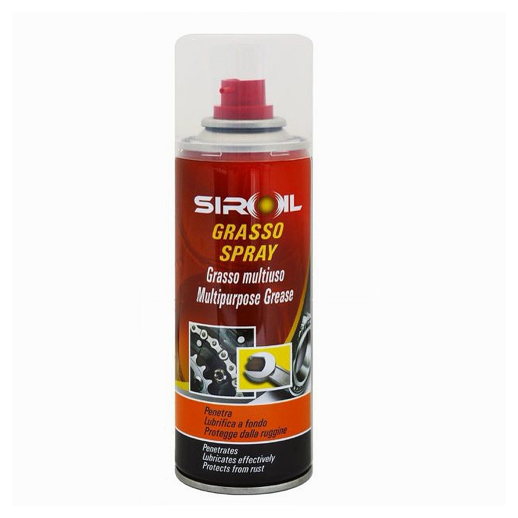 foto del prodotto trade shop lubrificante grasso spray multiuso lubrifica protegge da ruggine 200ml sir gras 