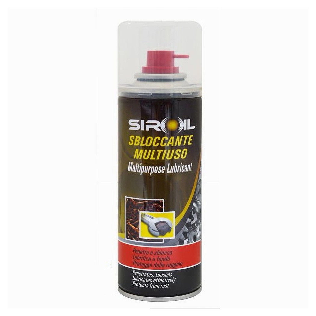 foto del prodotto trade shop lubrificante sbloccante multiuso protegge dalla ruggine da 200ml spray sir sbloc 