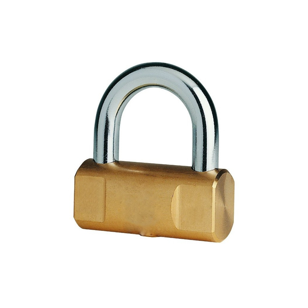 foto del prodotto trade shop lucchetto ad arco corto 50 mm corazzato blocca corona moto bici nautico marino 