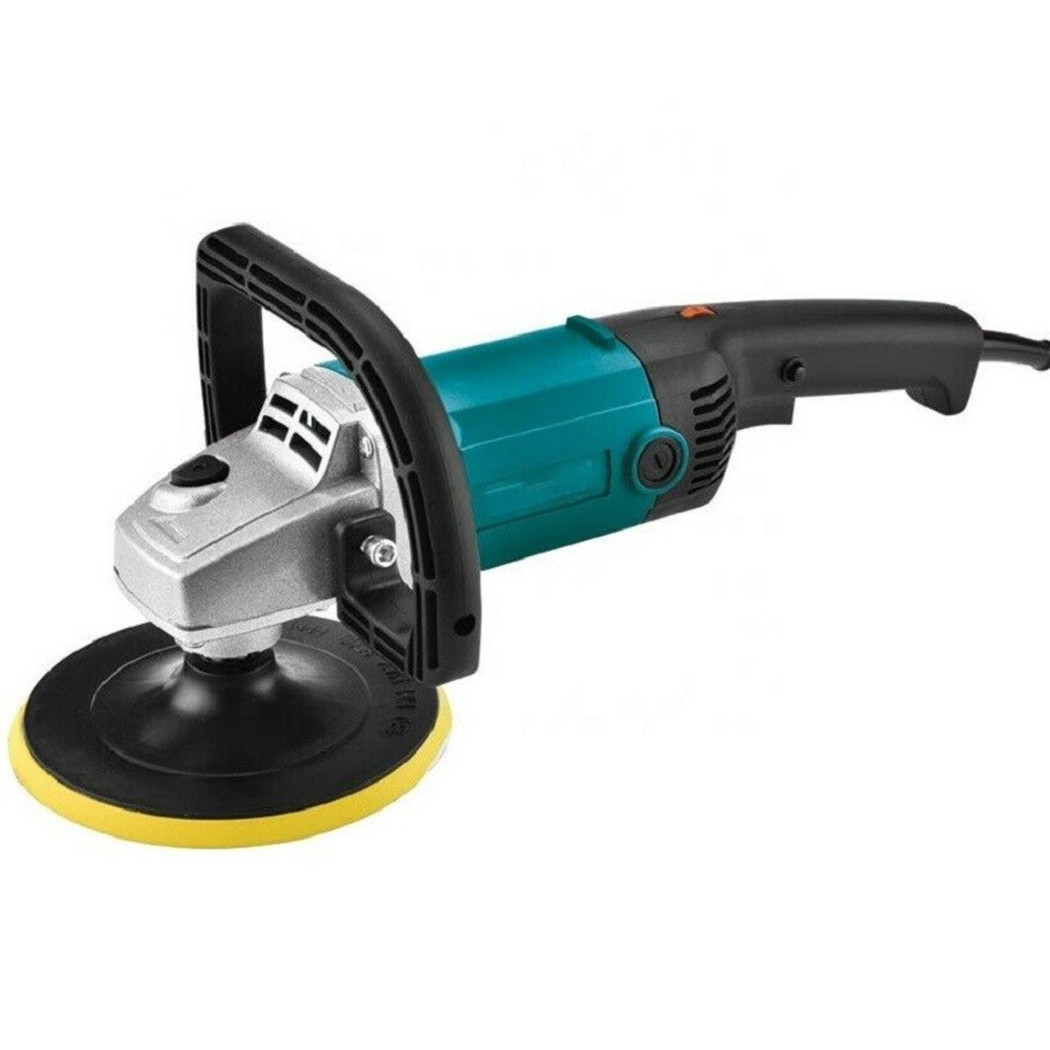 foto del prodotto trade shop lucidatrice angolare elettrica 1200w 180mm ceratrice auto moto barca mod.9227cb 
