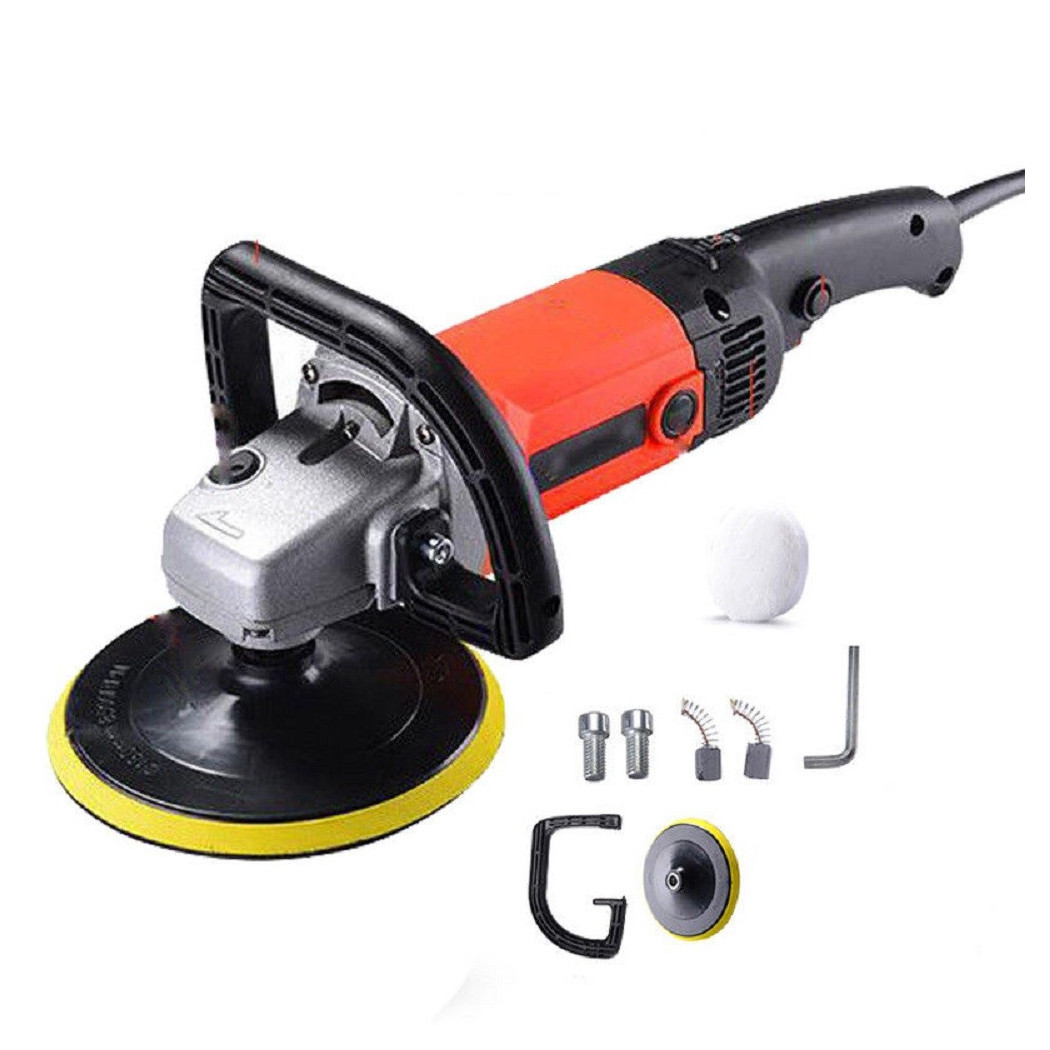 foto del prodotto trade shop lucidatrice angolare elettrica 2380w 180mm ceratrice auto moto barca 