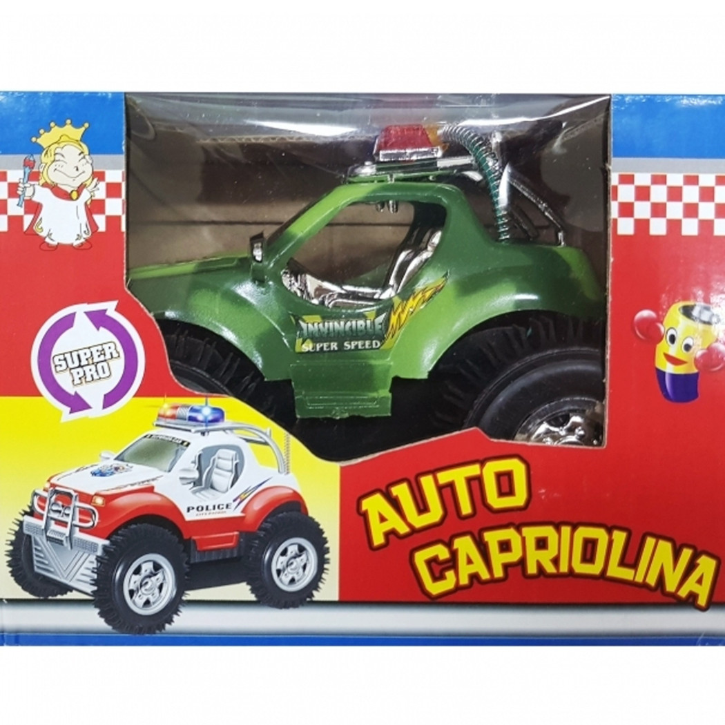 foto del prodotto trade shop macchina capriolina 13cm competizione luci super gare sfide race racing gioco 