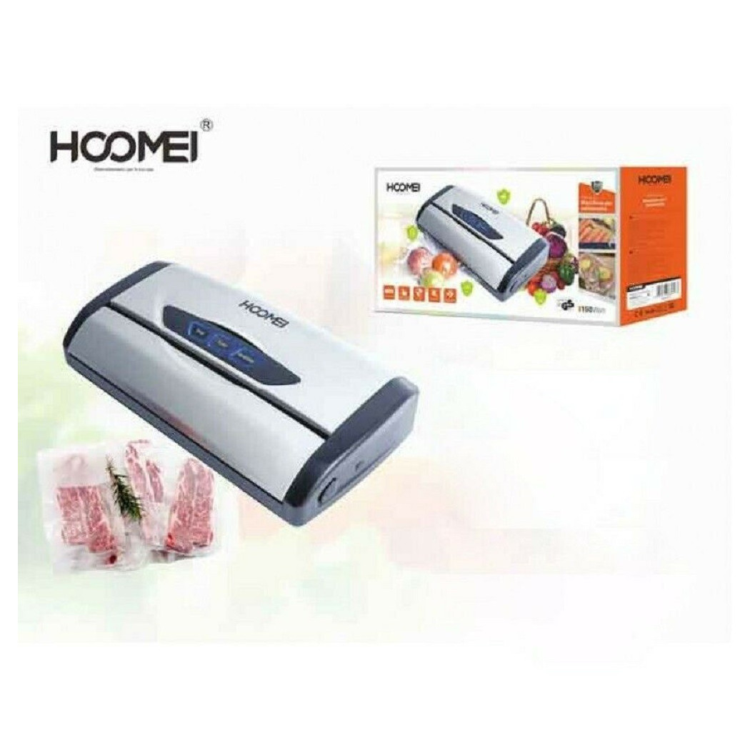 foto del prodotto trade shop macchina per sottovuoto alimenti professionale sigilla sacchetti 150w hm 6166 