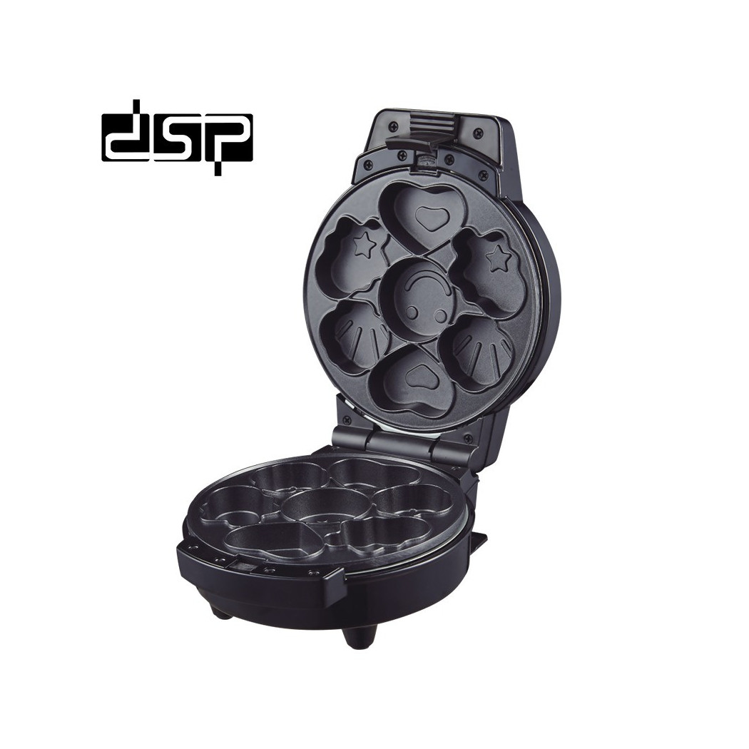 foto del prodotto trade shop macchina piastra per ciambelle donuts donut biscotti maker 600w 2 in 1 1103 