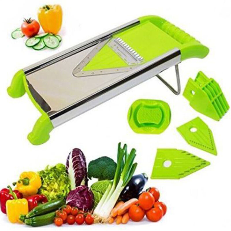 foto del prodotto trade shop mandolina affetta verdure affettatore multiuso con lama in acciaio inox 