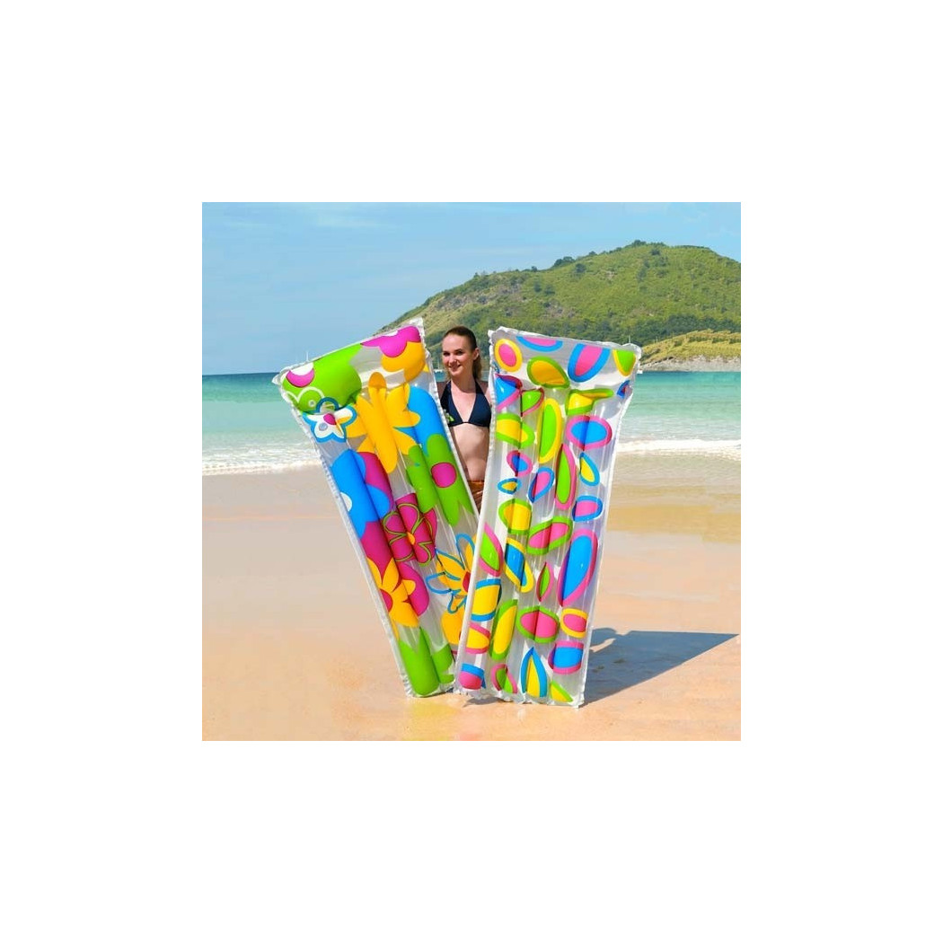 foto del prodotto trade shop materassino gonfiabile mare piscina 183 x 76 x 27 cm materasso in vari colori 