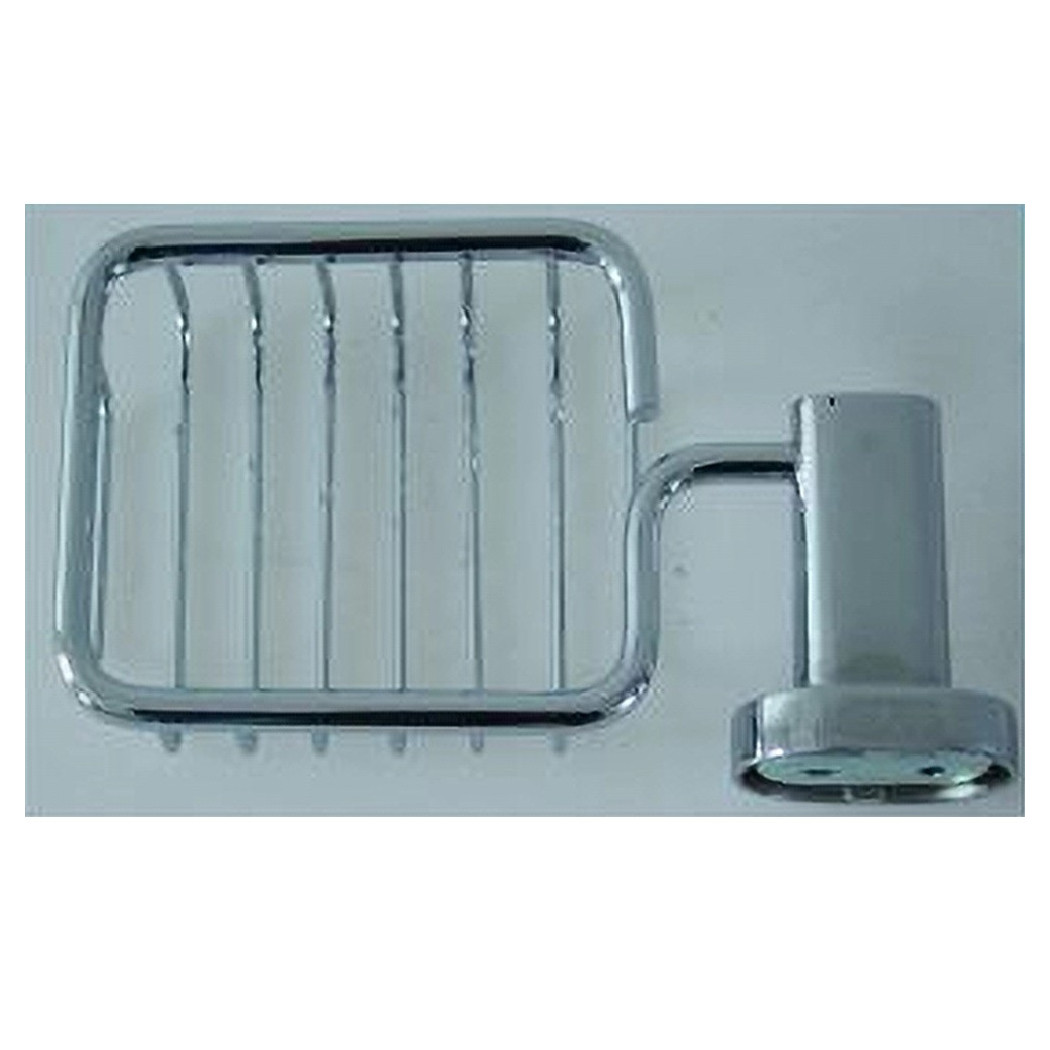foto del prodotto trade shop mensola bagno doccia porta sapone saponetta rettangolare fissaggio a muro 52430a 