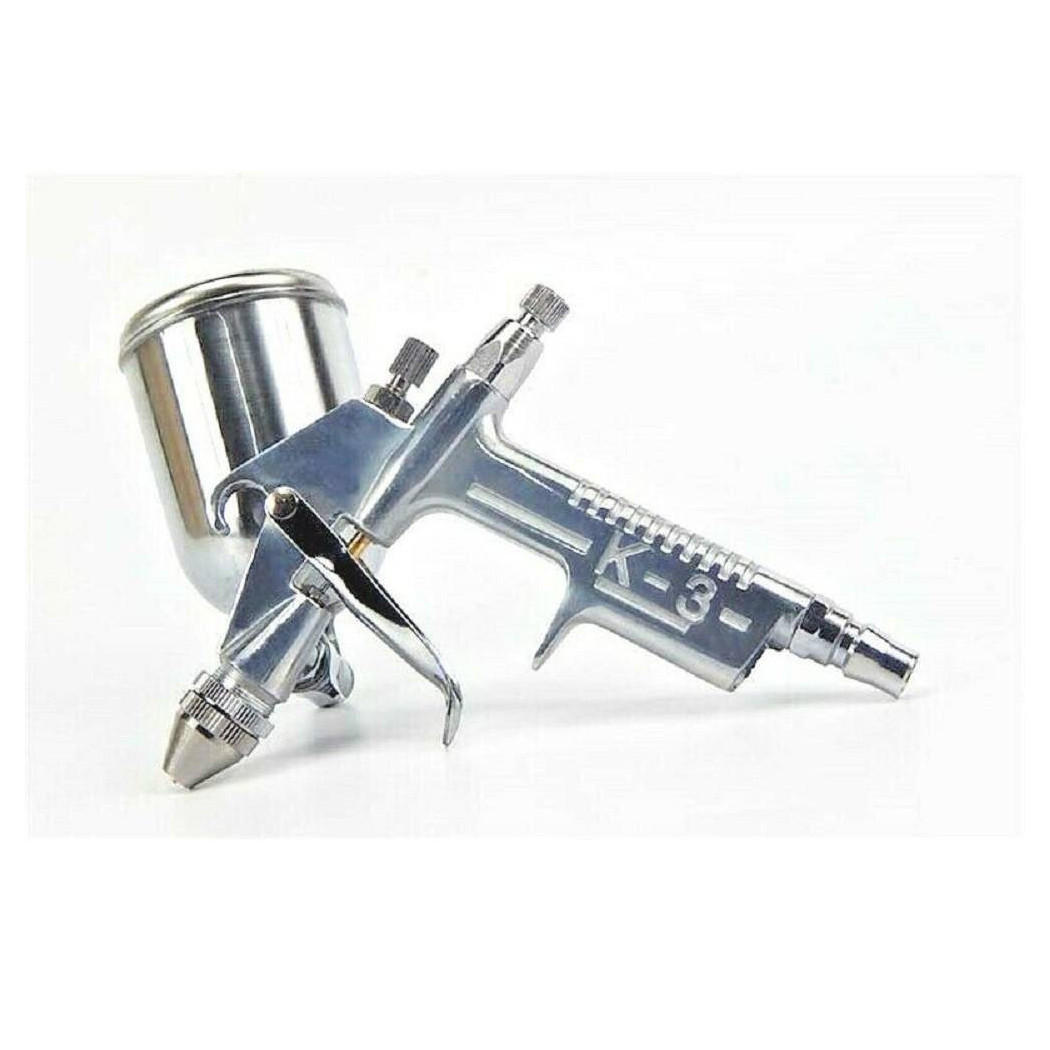 foto del prodotto trade shop mini aerografo bassa pressione da 100 ml serbatoio a caduta mod. k3 
