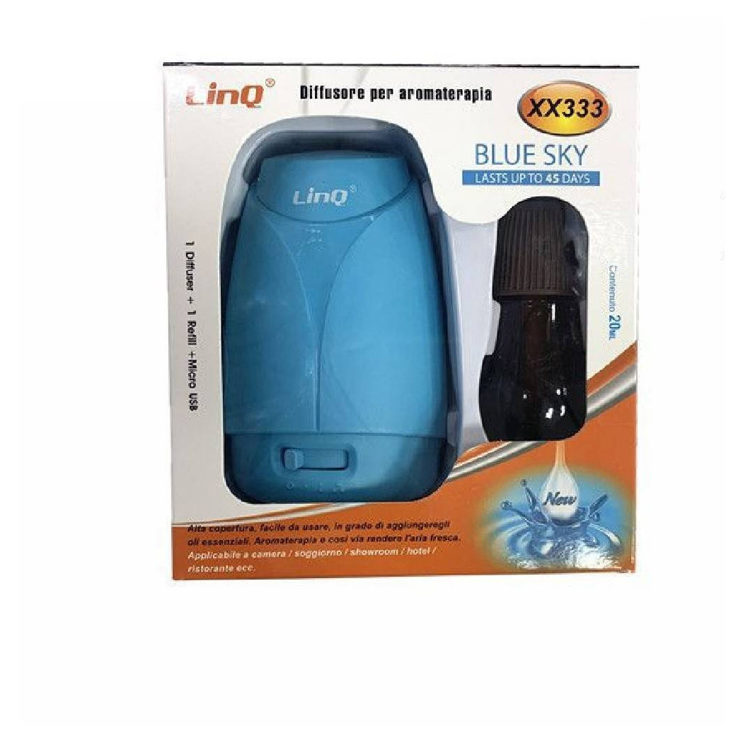 foto del prodotto trade shop mini diffusore per oli essenziali aroma profumo aromaterapia portatile usb xx333 