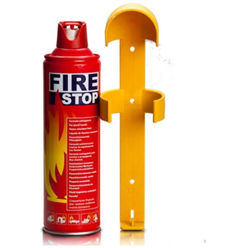 foto del prodotto trade shop mini estintore portatile 500ml tuning auto barca camper casa ufficio spegnifuoco 