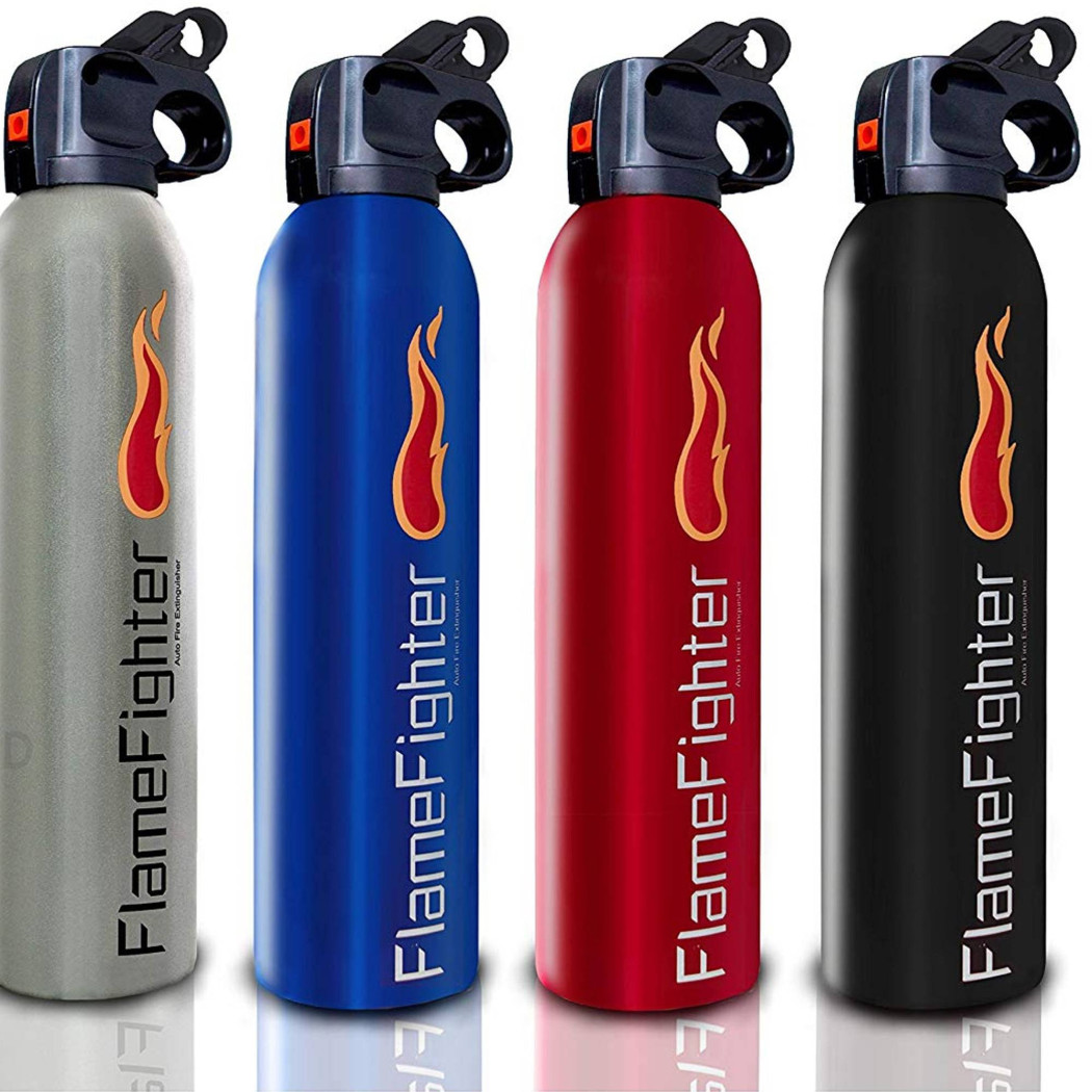 foto del prodotto trade shop mini estintore portatile 600 g polvere secca abc per auto barca camper ufficio 