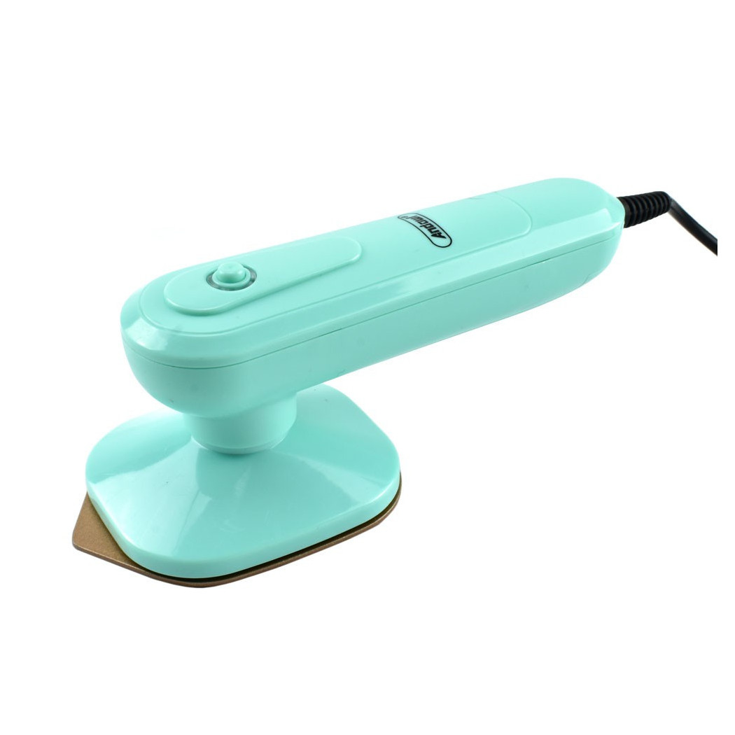 foto del prodotto trade shop mini ferro da stiro portatile 32 w 220v multifunzione viaggio stiratura q gt35 