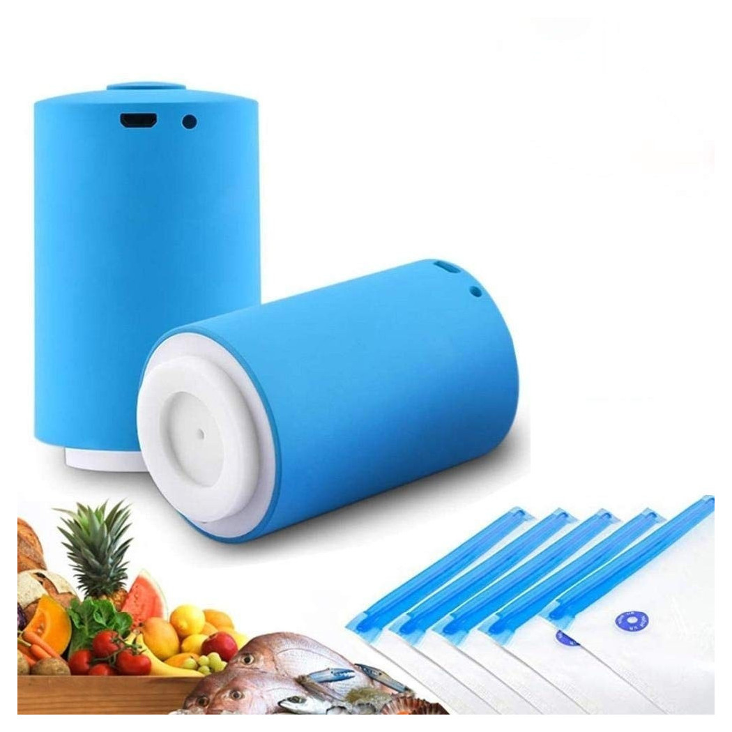 foto del prodotto trade shop mini macchina sigillatrice per sottovuoto chiudi buste alimenti cibi sacchetti 