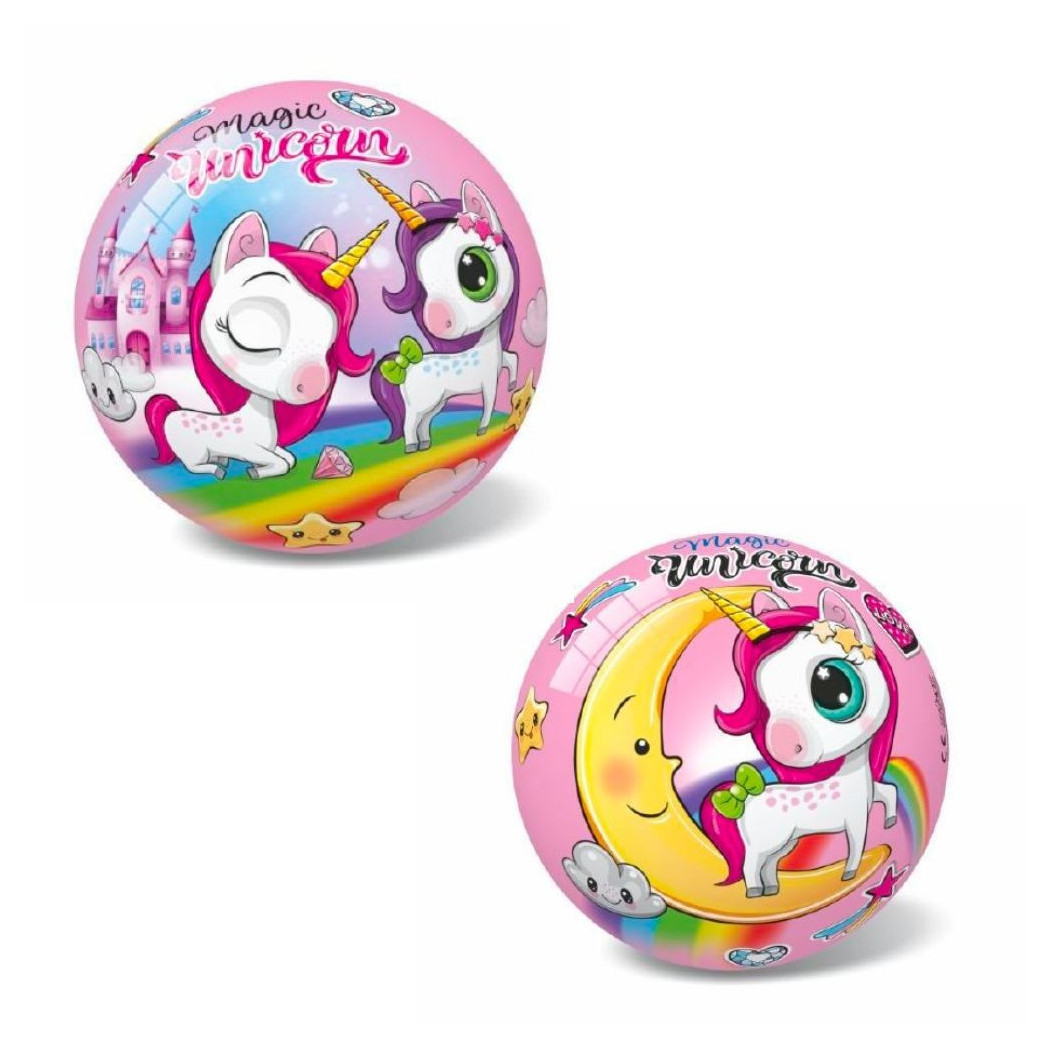 foto del prodotto trade shop mini pallina unicorno gioco per bambini divertimento mare spiaggia tempo libero 