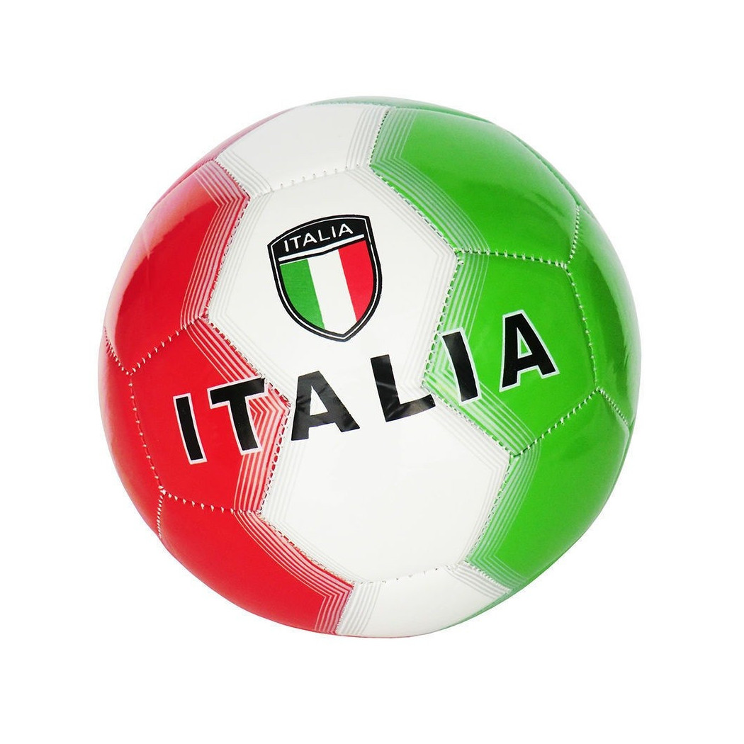 foto del prodotto trade shop mini pallone palla da calcio football italia bandiera italiana misura 1 