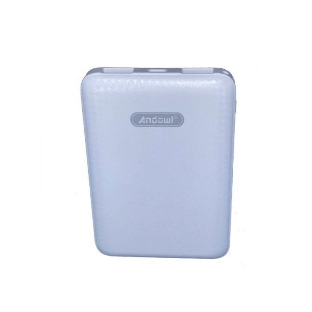 foto del prodotto trade shop mini power bank 5000mah q t71 caricatore ricarica rapida portatile 2 porte usb 