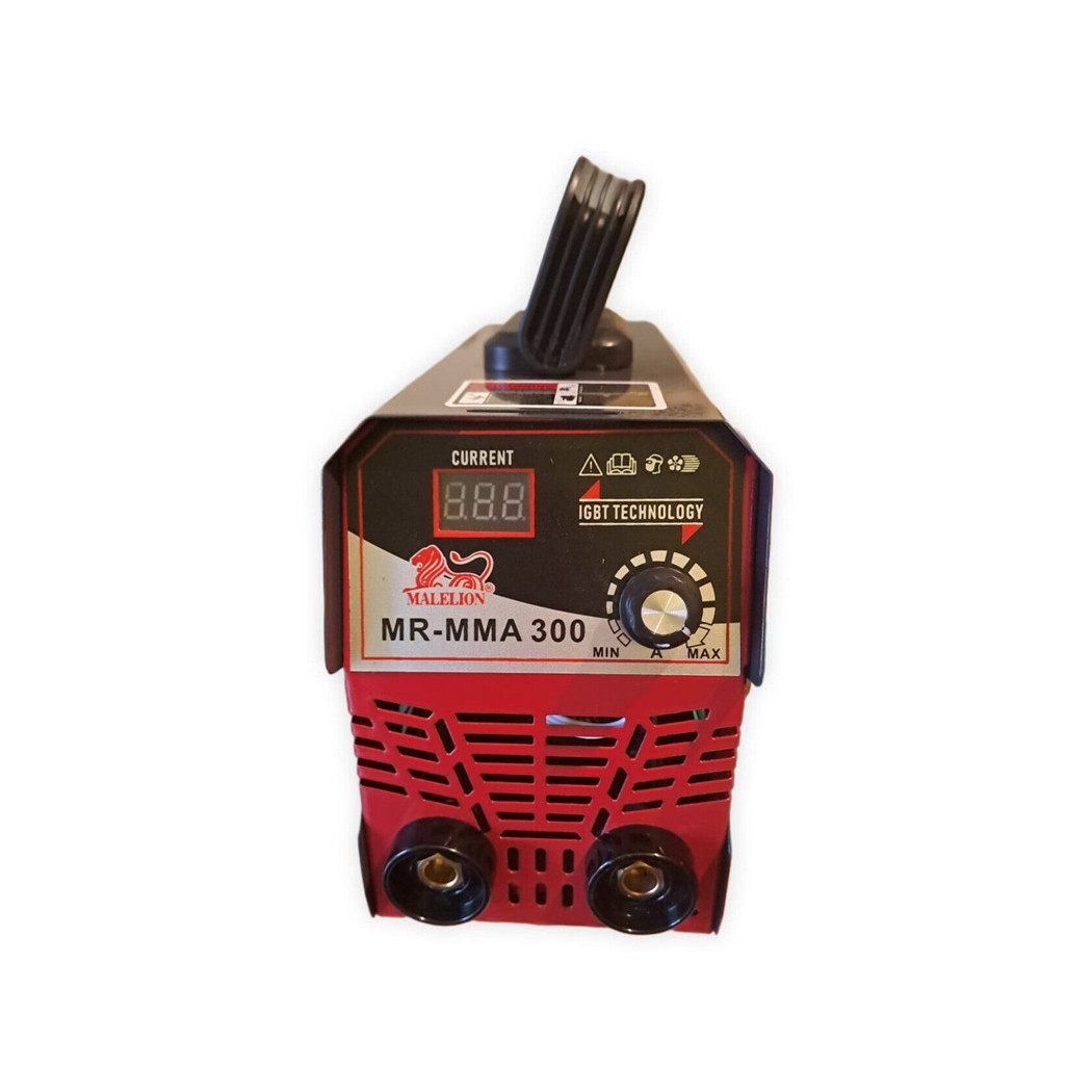 foto del prodotto trade shop mini saldatrice ad elettrodo elettrica inverter 300 amp mma 1.6 3.2 mm 300a 