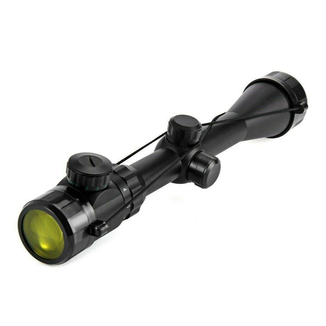 foto del prodotto trade shop mirino ottico di precisione per fucile carabina con reticolo illuminato 3 9x40eg 