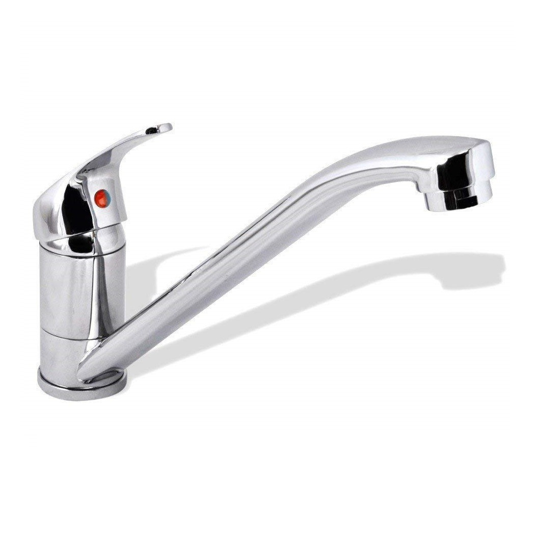 foto del prodotto trade shop miscelatore rubinetto bari 52929 canna bassa foro monocomando rubinetteria 