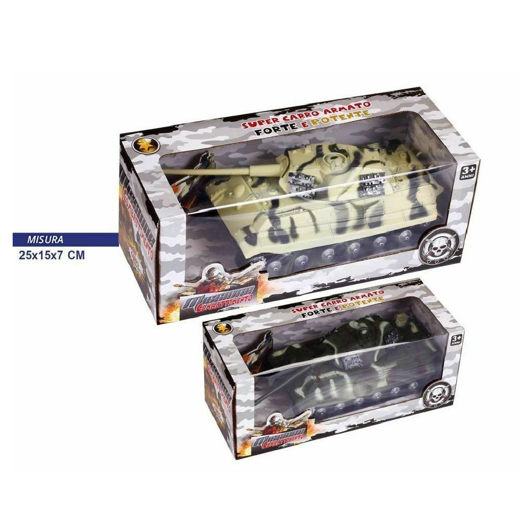 foto del prodotto trade shop missione combattimento carrarmato militare carro armato giocattolo gioco bambini 