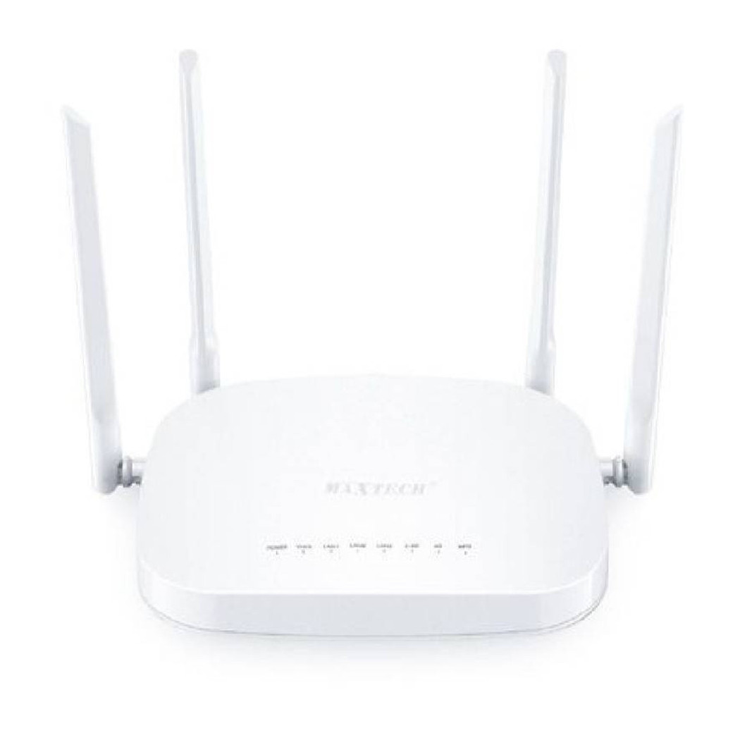 foto del prodotto trade shop - modem router 4g lte 300mbps ad alta velocità sim card 4 antenne maxtech ma200 -