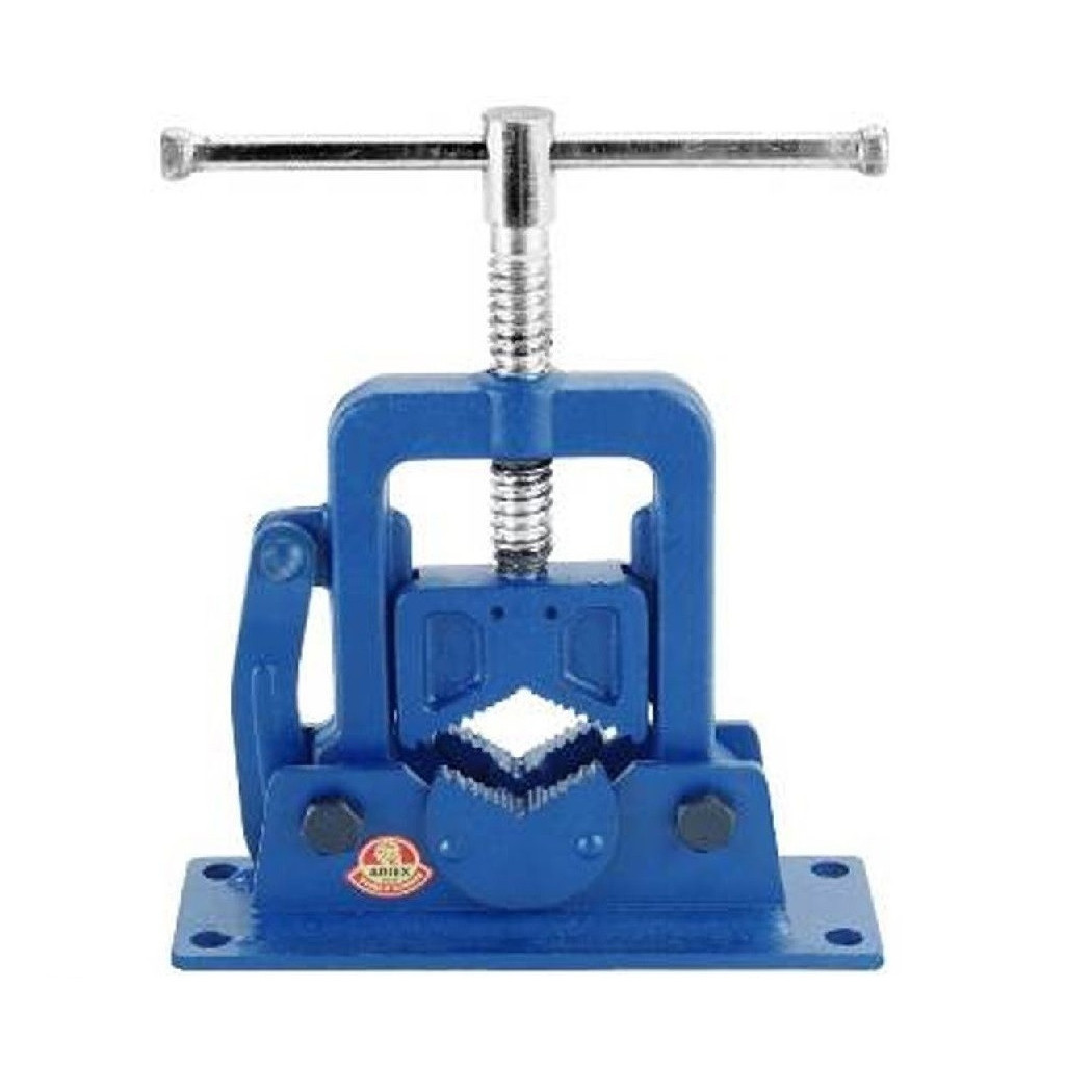 foto del prodotto trade shop morsa da banco ribaltabile per tubi 3 quot pollici ariex da lavoro professionale 