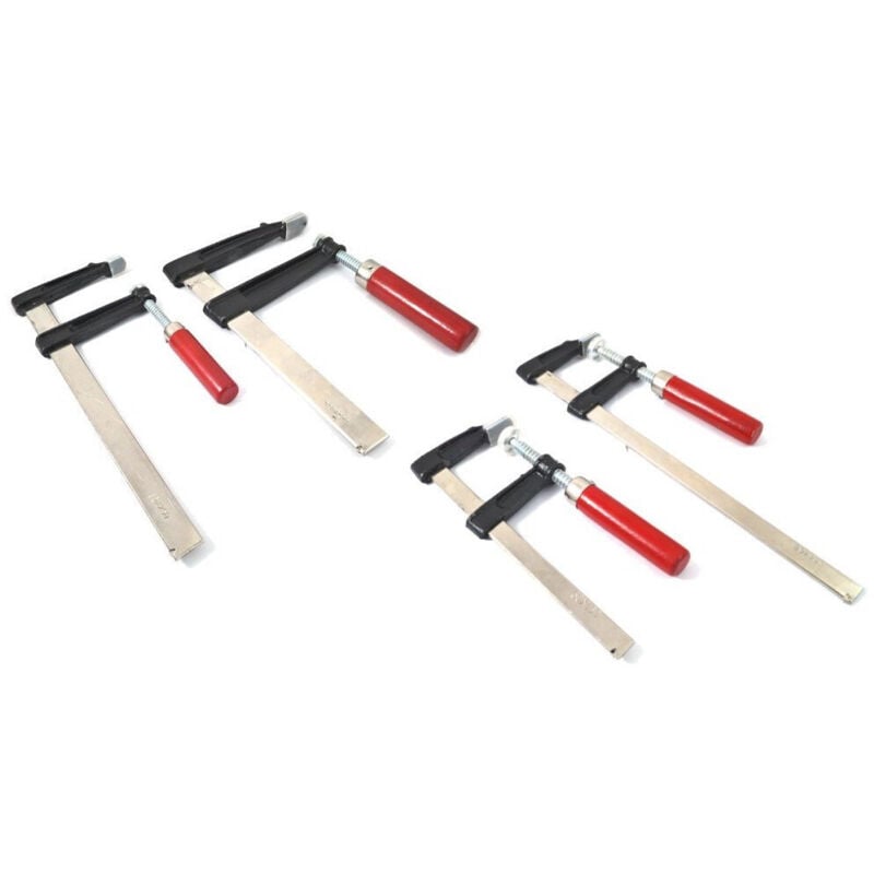 foto del prodotto trade shop morsetto strettoio stringente morsa falegname pinze ganasce a f 50x150 mm 