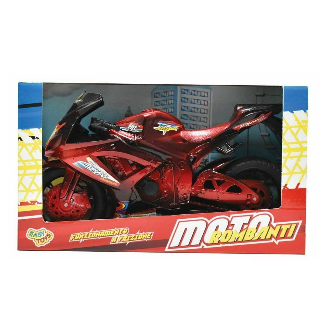 foto del prodotto trade shop moto rombanti motocicletta funzionamento a frizione giocattolo gioco bambini 