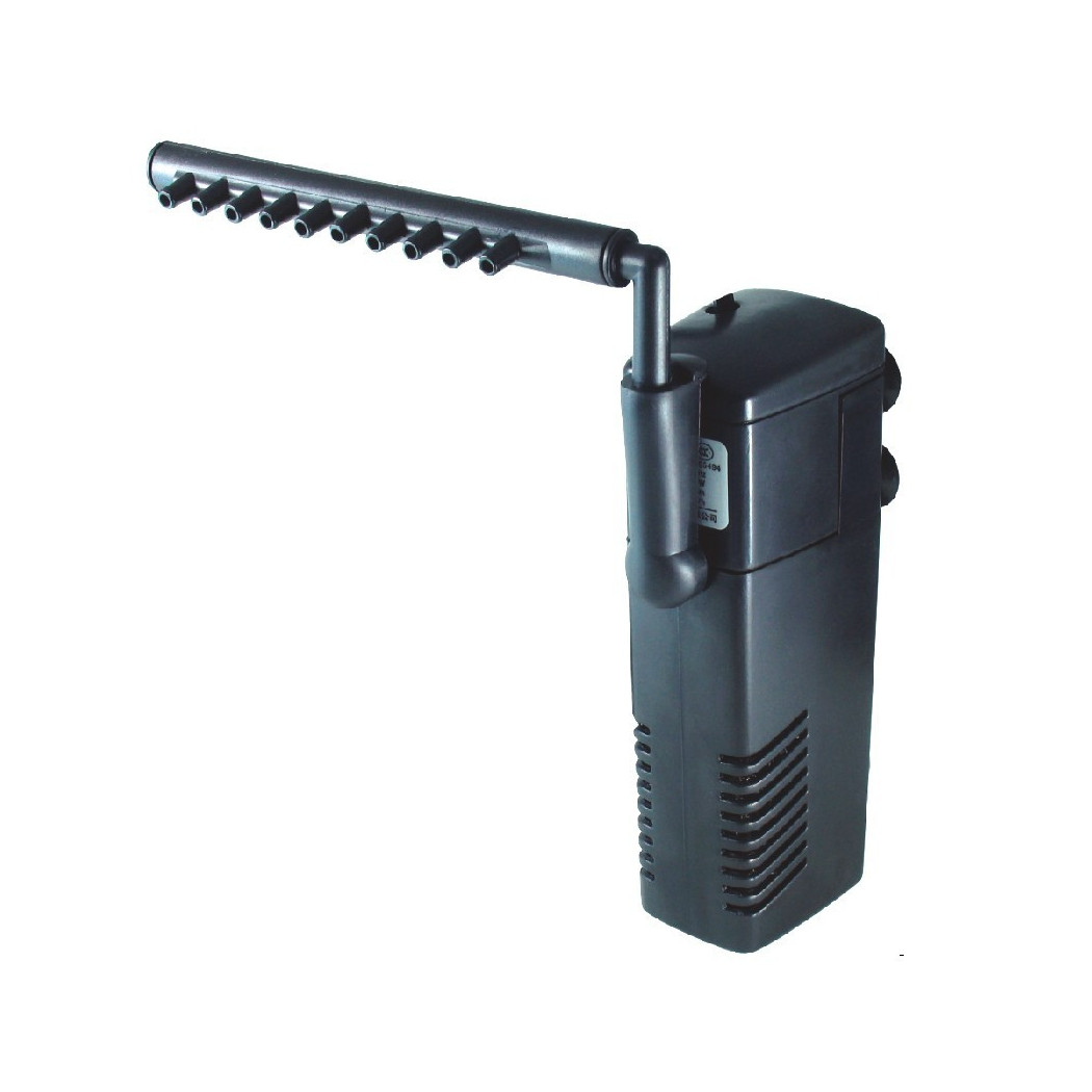 foto del prodotto trade shop multi filtro interno per acquario con braccetto doccia ventosa f380 3w 300l h 