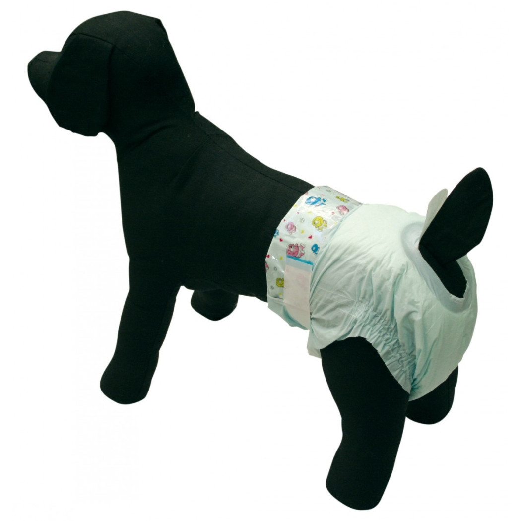 foto del prodotto trade shop mutandine pannolini igienici per cane gatto assorbenti taglia large 47x31,5 cm 