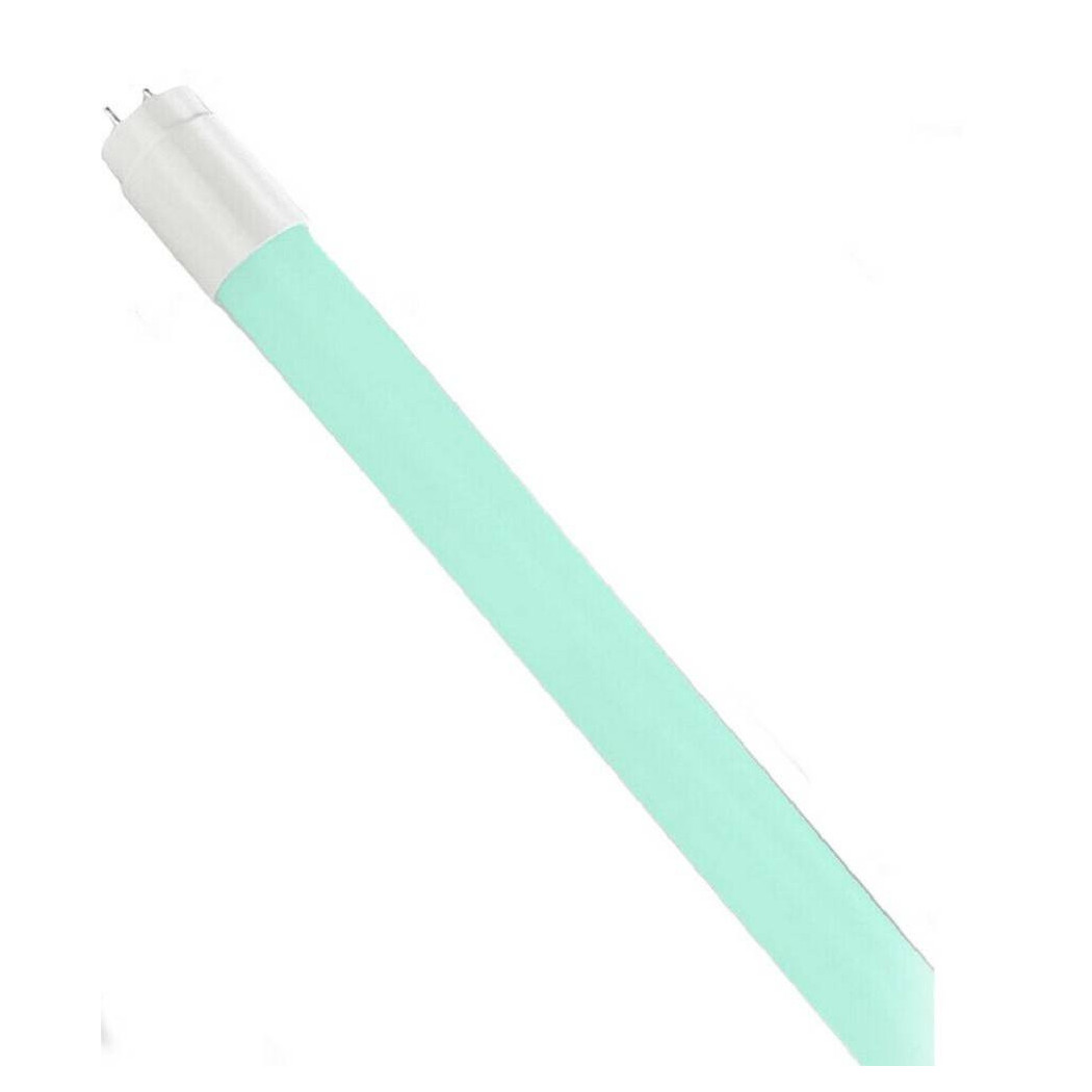 foto del prodotto trade shop neon opaco led luce rosa verde 18 w tubo attacco t8 120cm luce colorata verde 