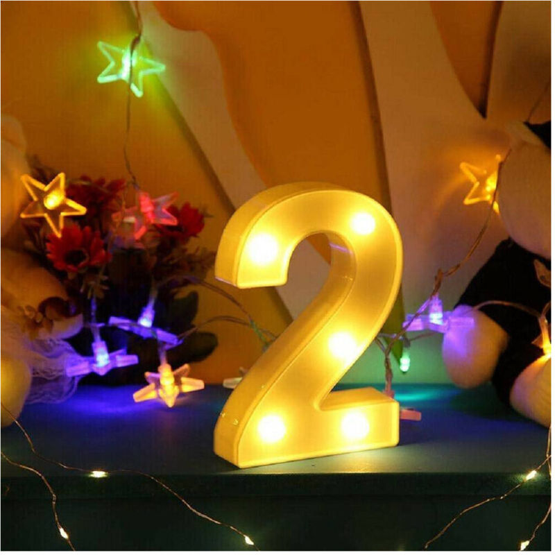 foto del prodotto trade shop numero 2 luminoso bianco a led decoro per eventi feste luce calda 3000k 16x3cm 