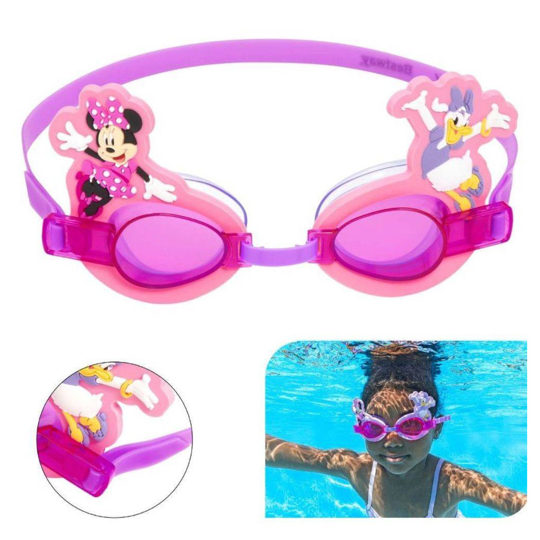 foto del prodotto trade shop occhialini disney minnie e paperina per bambini nuoto piscina mare estate 3 