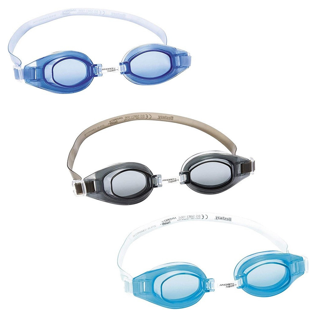 foto del prodotto trade shop occhialini nuoto mare per bambini wave crest 7 14 anni 3 colori assortiti 21049 