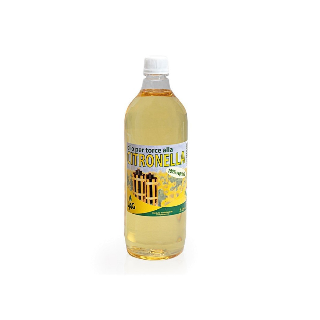 foto del prodotto trade shop olio alla citronella vegetale per torce lampada antizanzare mosche fiaccole 