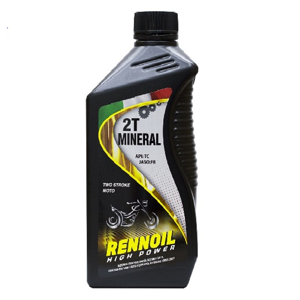 foto del prodotto trade shop olio motore lubrificante miscela per motorini moto a due tempi rennoil high power 2t 