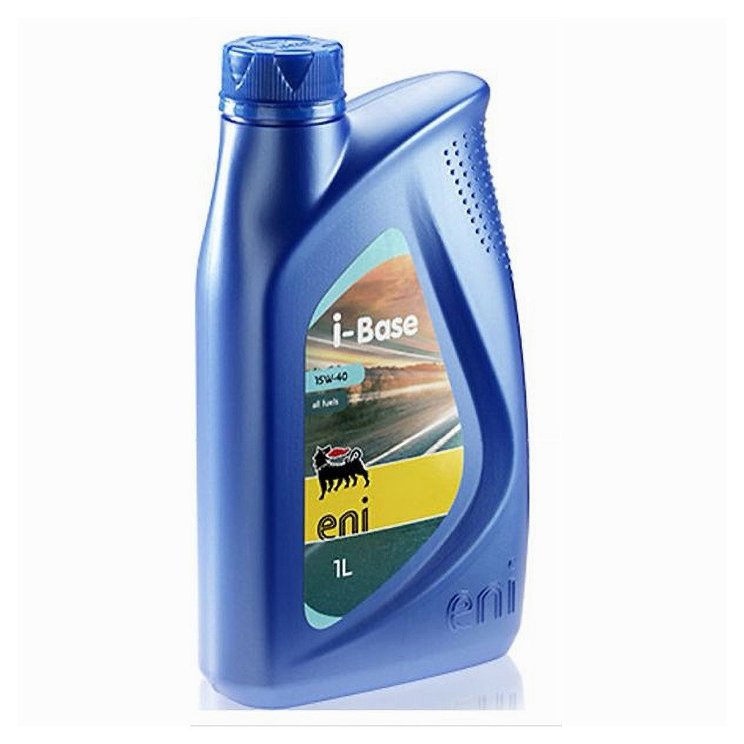 foto del prodotto trade shop olio per motore a benzina diesel manutenzione veicoli auto i base eni 15w 40 1lt 