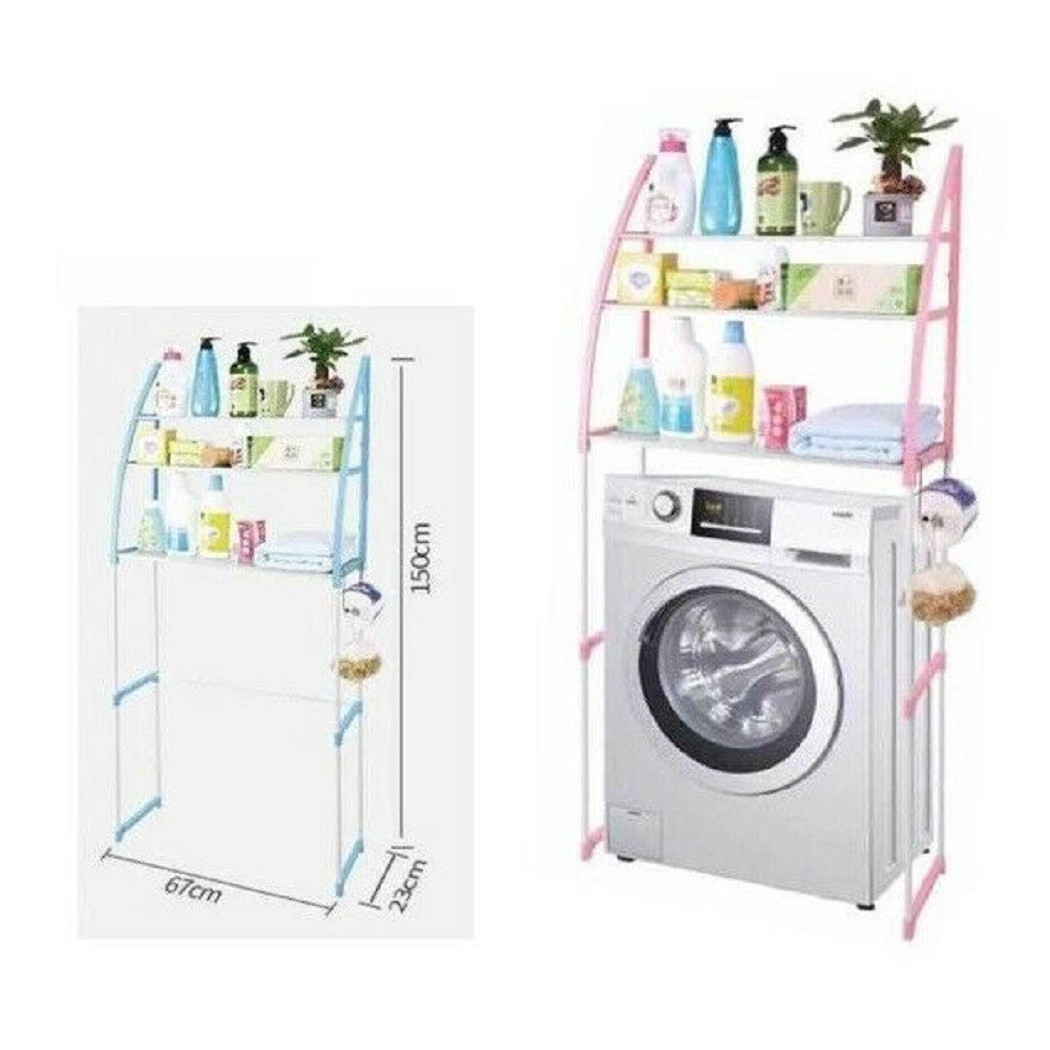 foto del prodotto trade shop organizer mensole scaffale sopra lavatrice wc bagno salvaspazio 