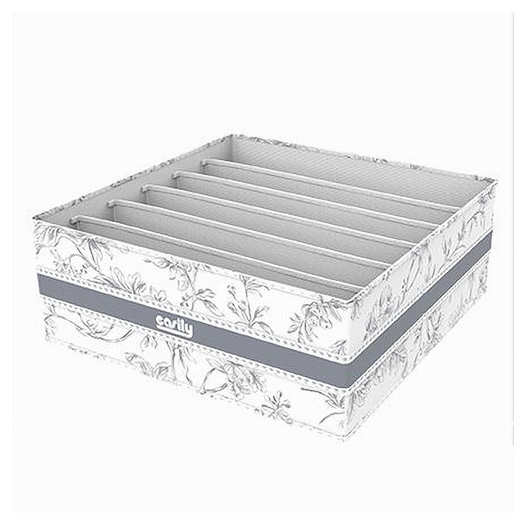 foto del prodotto trade shop organizer per armadio 6 scomparti scatola salvaspazio 32x32x12 cm fantasia 87329 