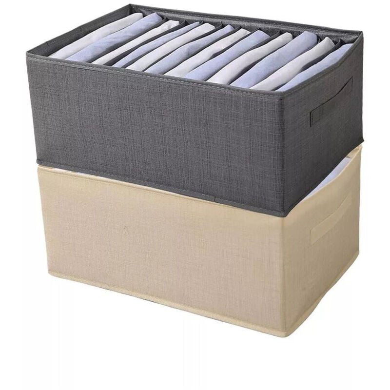 foto del prodotto trade shop organizer salvaspazi armadi pieghevole 12 scomparti contenitore 44x20x30cm 87405 