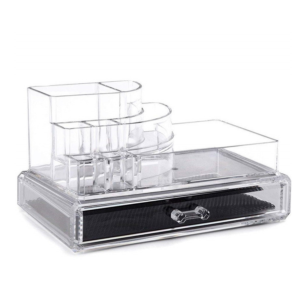 foto del prodotto trade shop organizzatore cosmetici make up 10253 8 comparti espositore organizer 