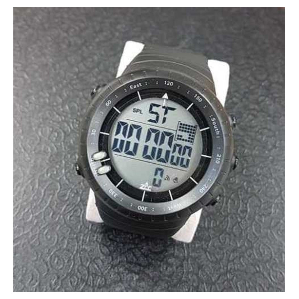 foto del prodotto trade shop orologio da polso zcc compass digitale sveglia data cronometro sportivo nero 